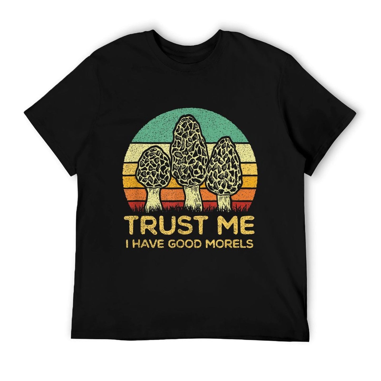 Morel Mushroom Funny Foraging Morels Hunters T-Shirt