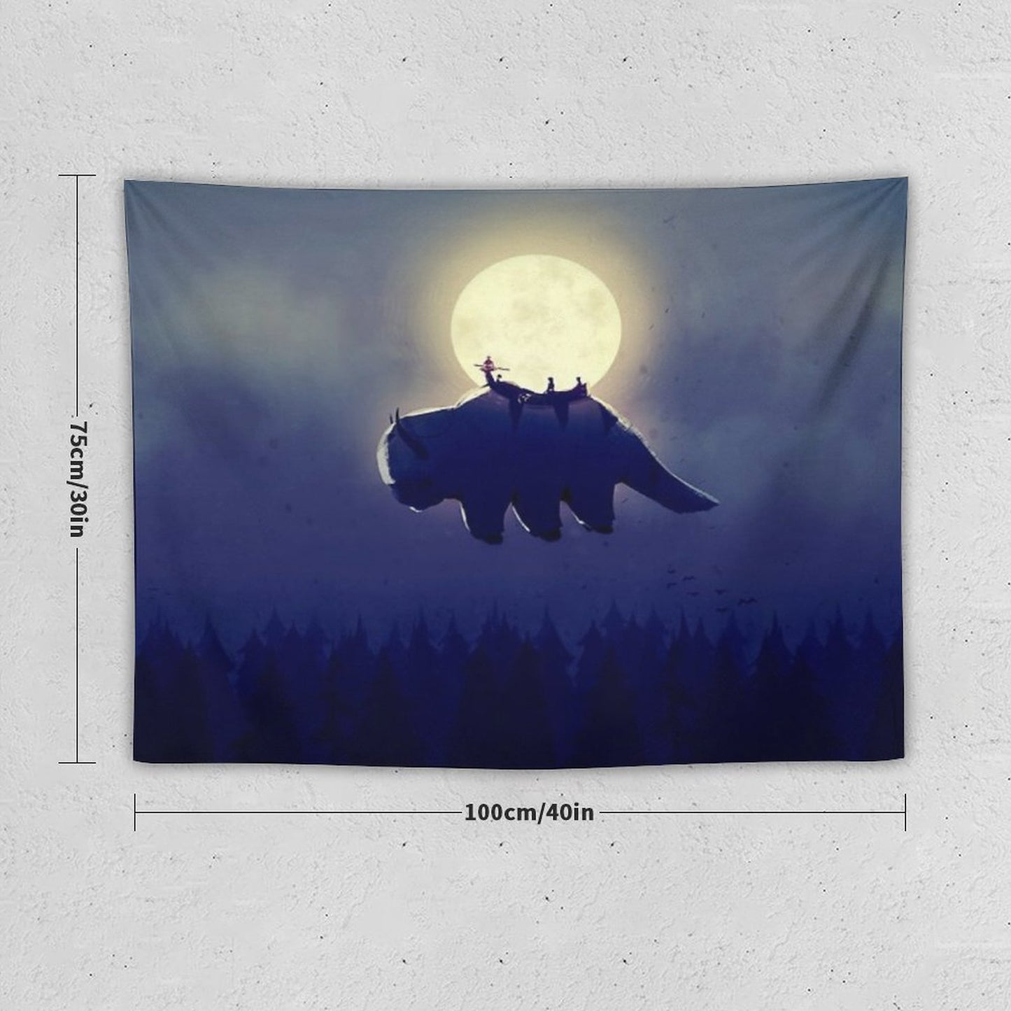 The End of All Things - Night Version Tapestry