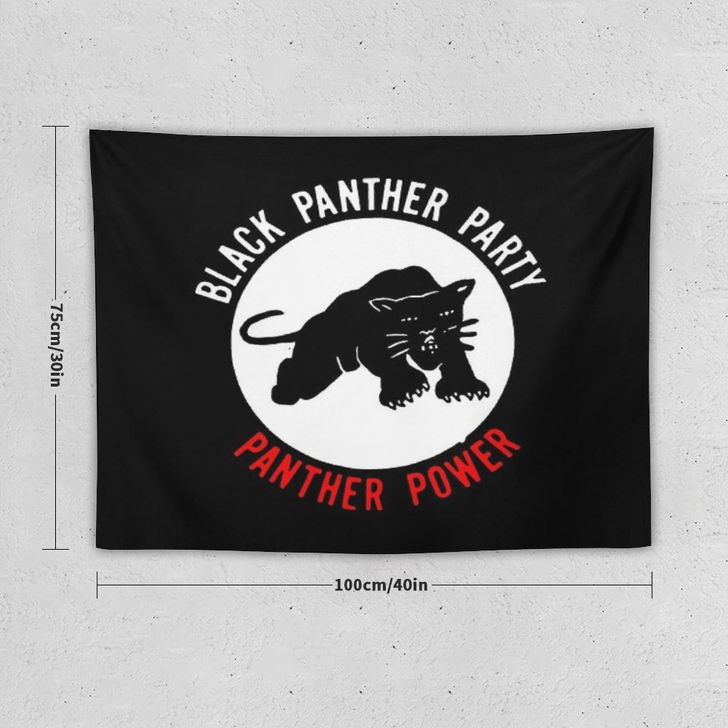 THE BLACK PANTHER PARTY Tapestry