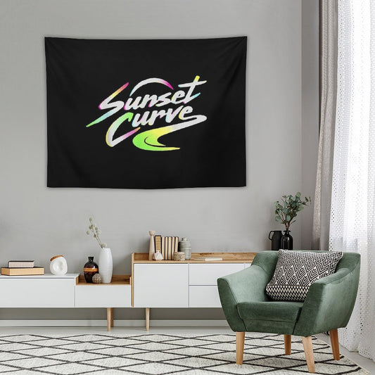 Sunset Curve Tapestry