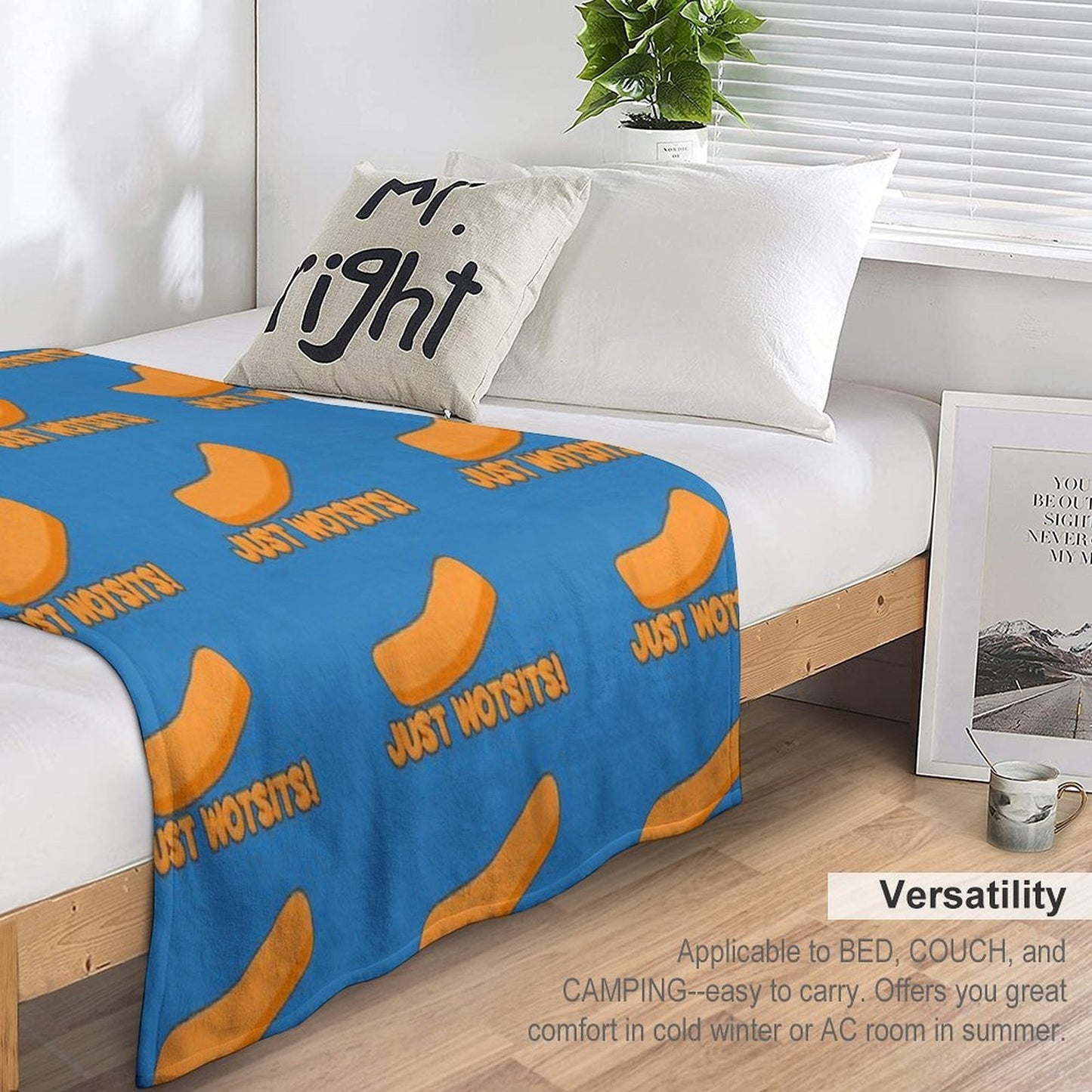 Just Wotsits! Throw Blanket