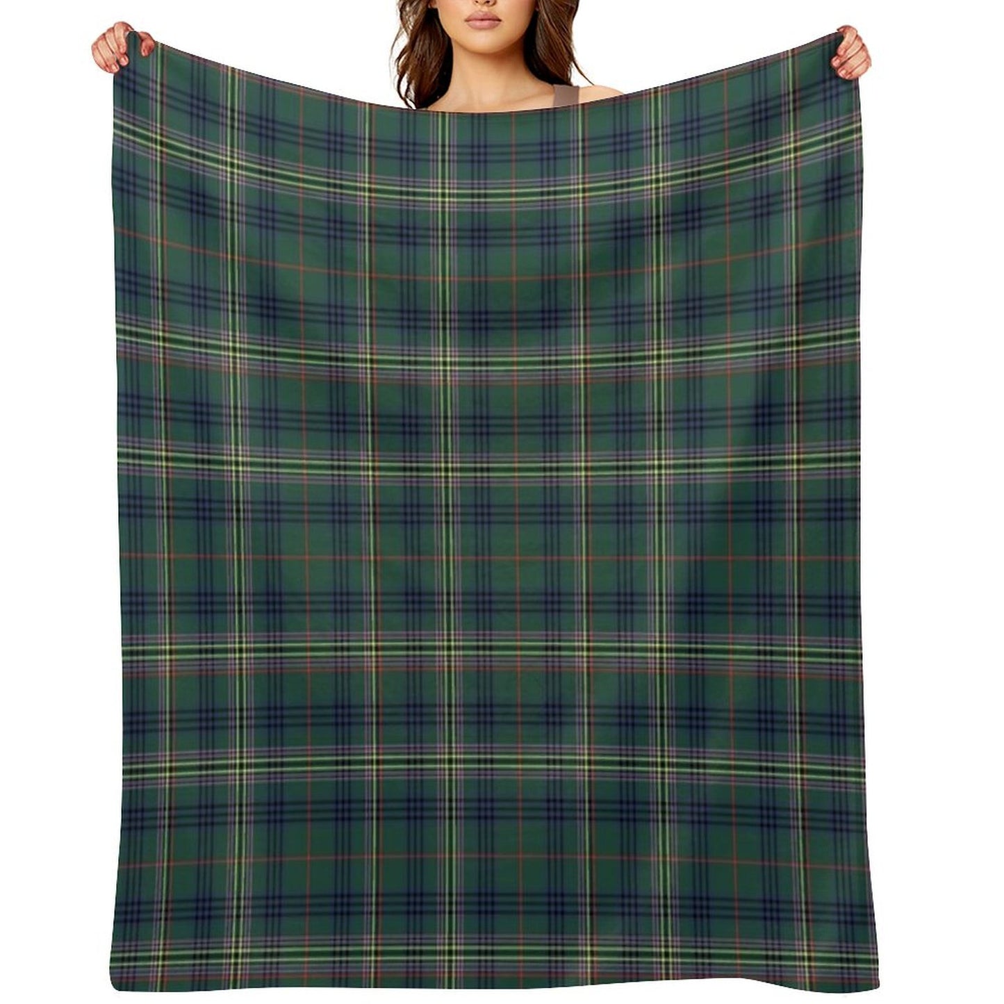 Clan Kennedy Tartan Throw Blanket