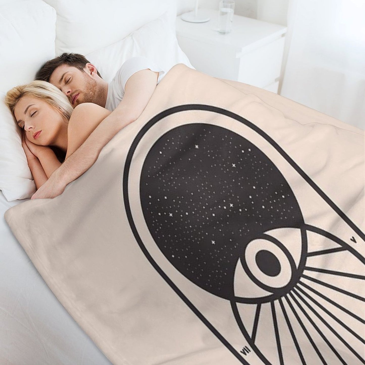 Space And Time Throw Blanket