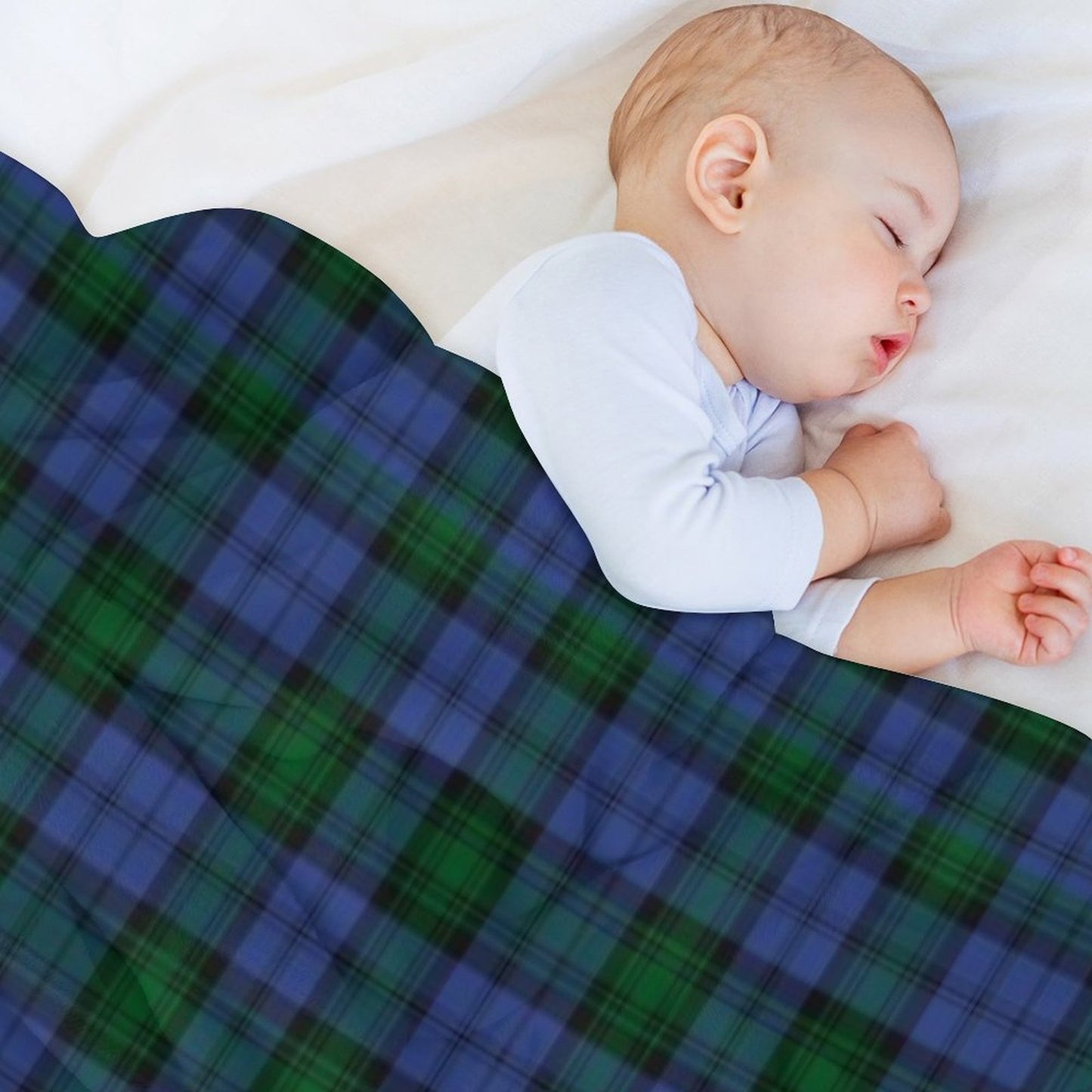 Kerr Clan Hunting Tartan Throw Blanket