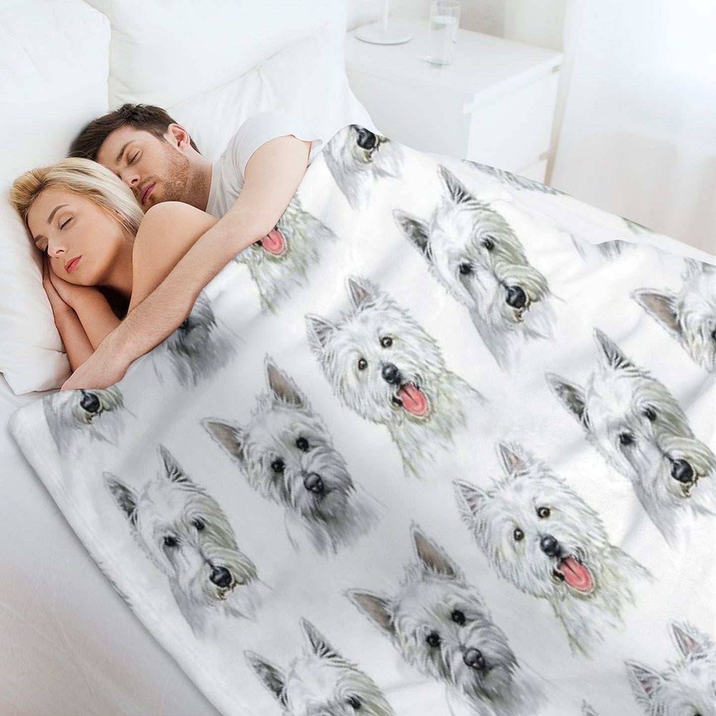 Westies Throw Blanket