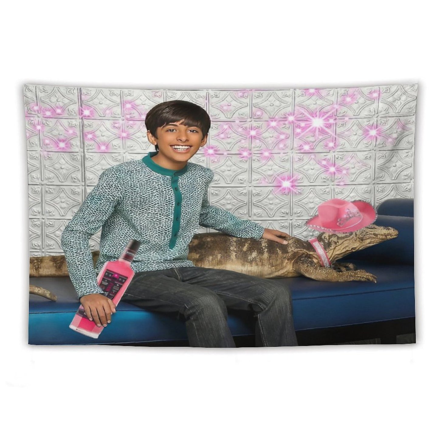 Cowboy Hat Kipling Ravi Funny Tapestry