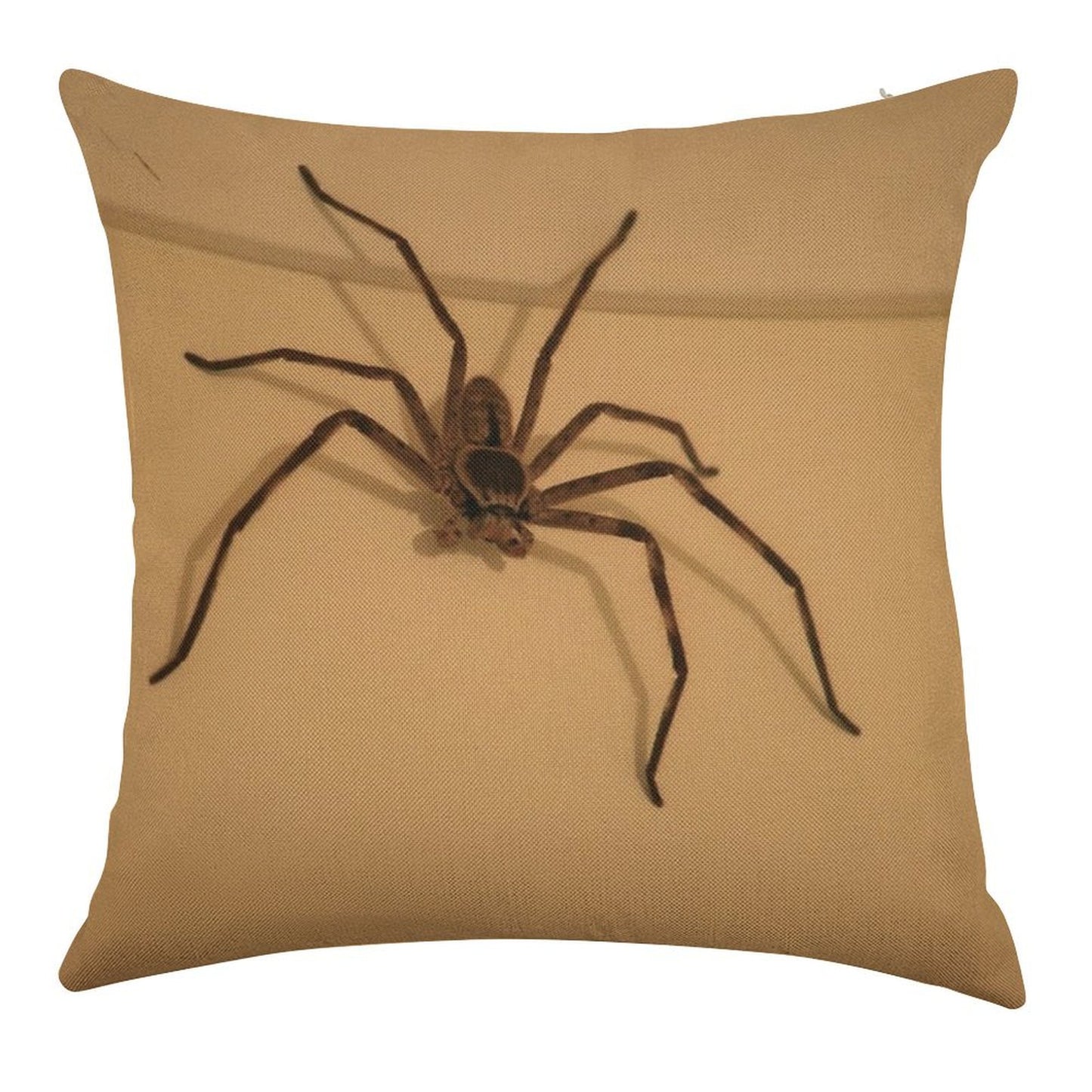 Australian Huntsman Spider Linen Throw Pillow Cover