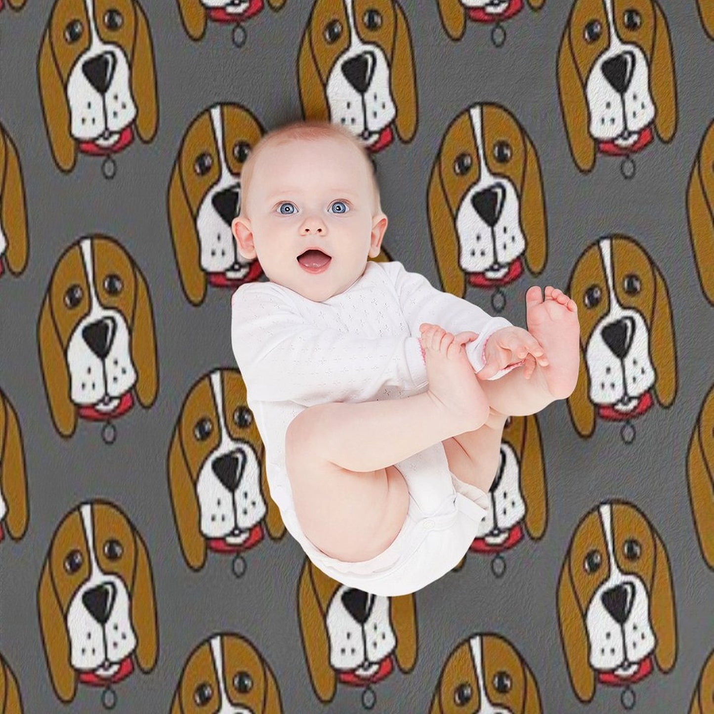 Beagle Rescue Victoria Merch! Throw Blanket