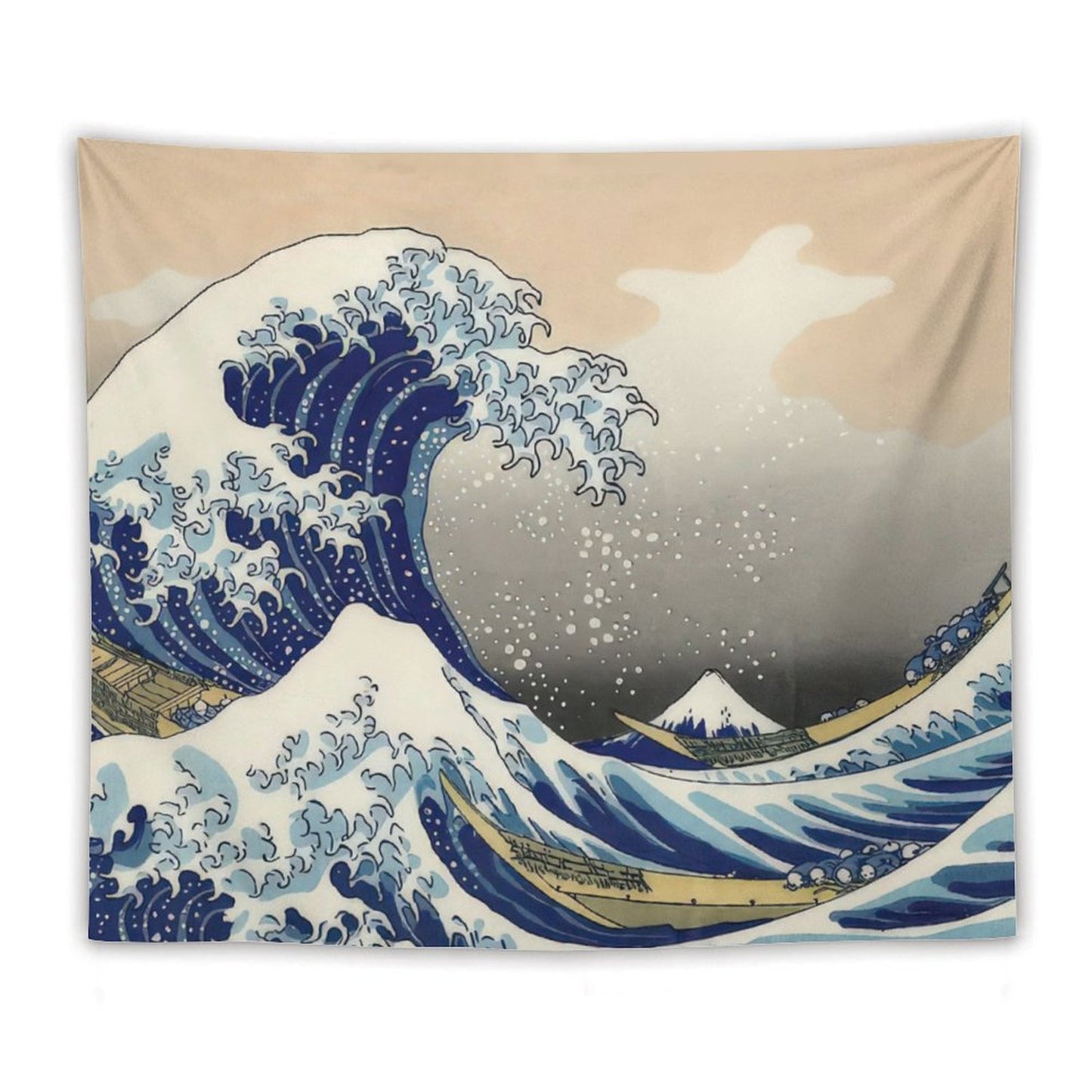 Hokusai (1760-1849) The Great Wave Off Kanagawa Tapestry