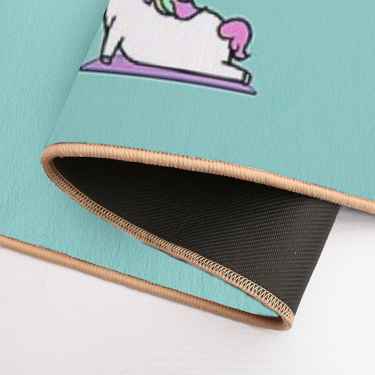 Unicorn Yoga Bath Mat