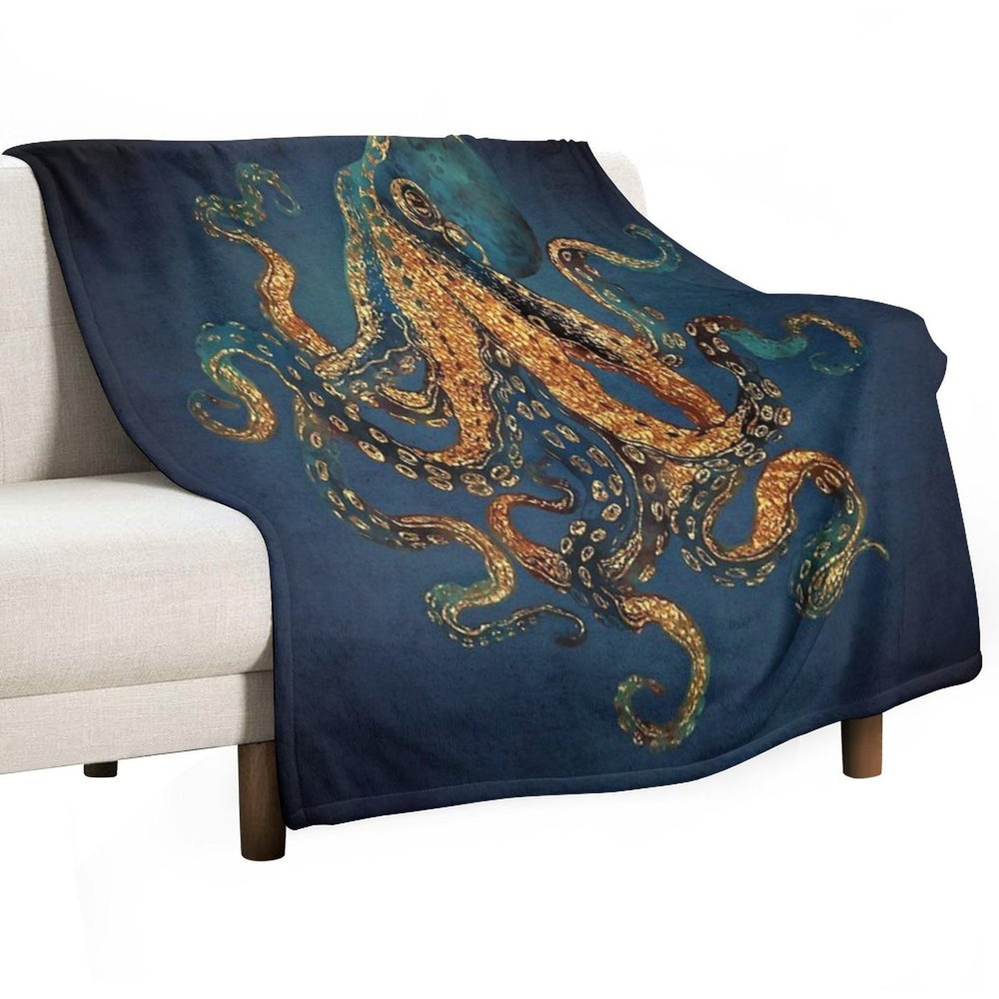Underwater Dream IV Throw Blanket