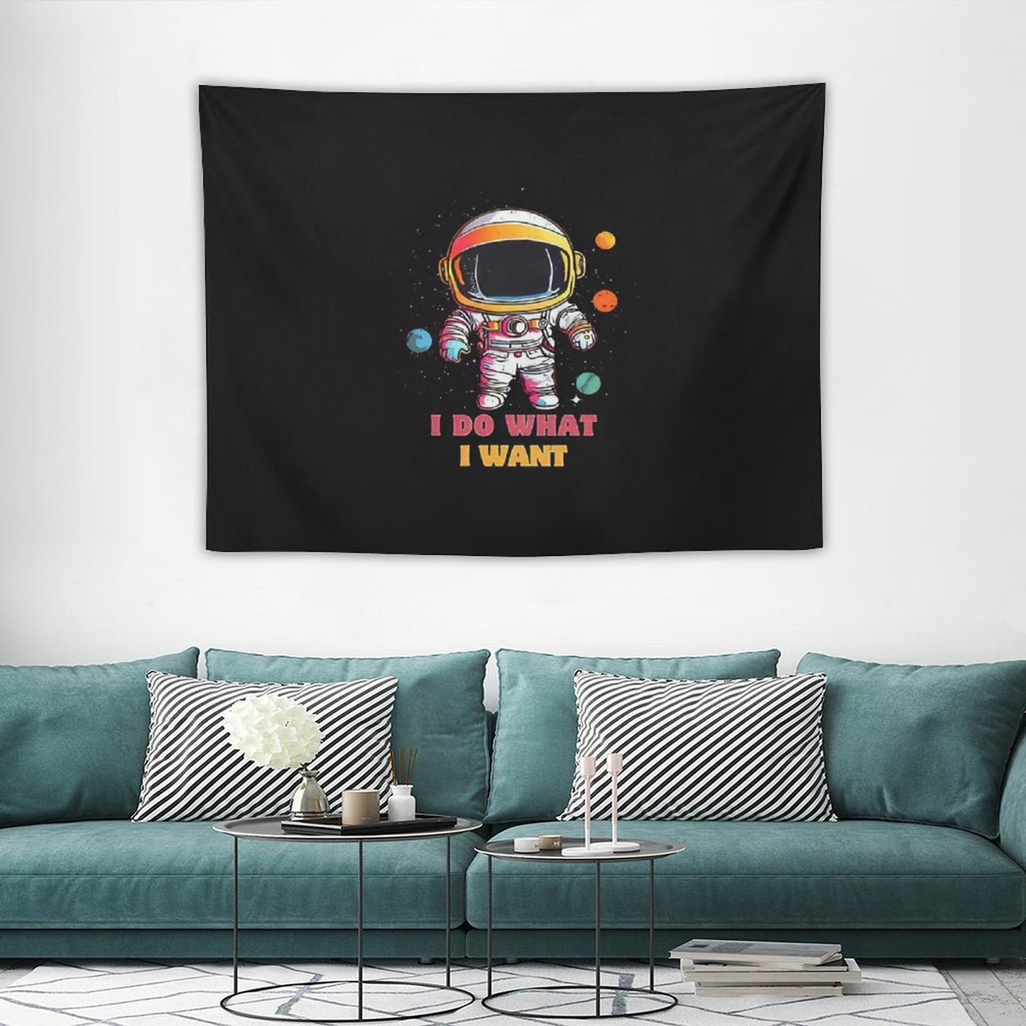 Cute Chibi Astronaut Tapestry
