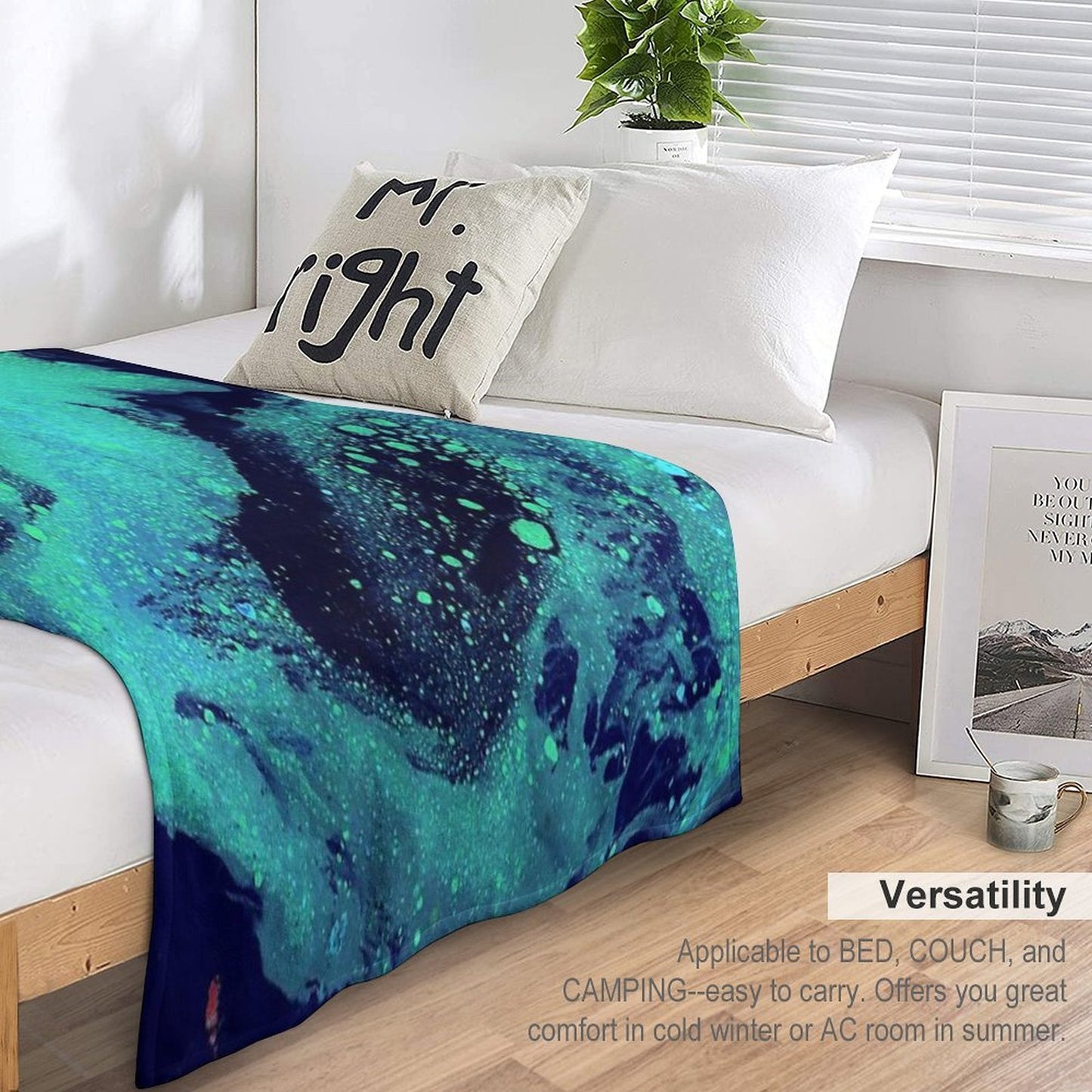 Glow in The Dark 2 Throw Blanket