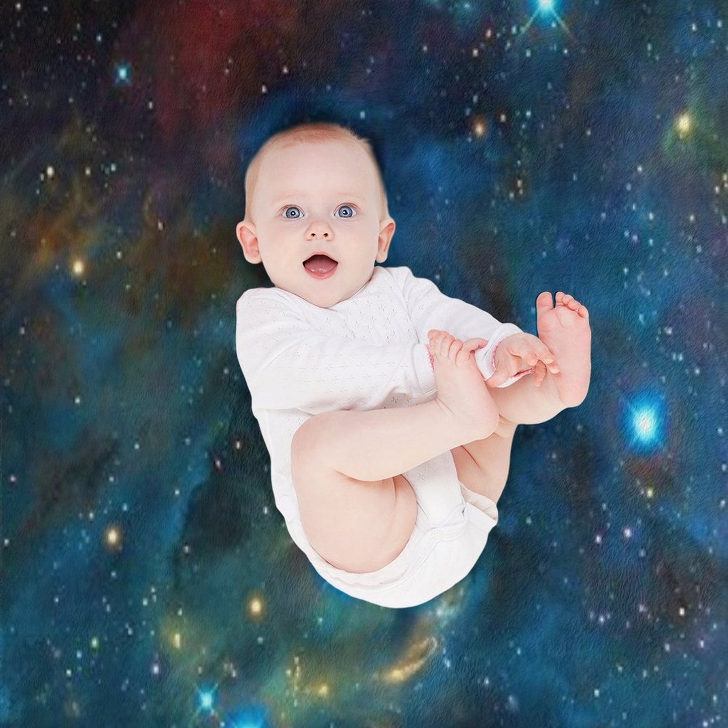 Galaxy Design Throw Blanket