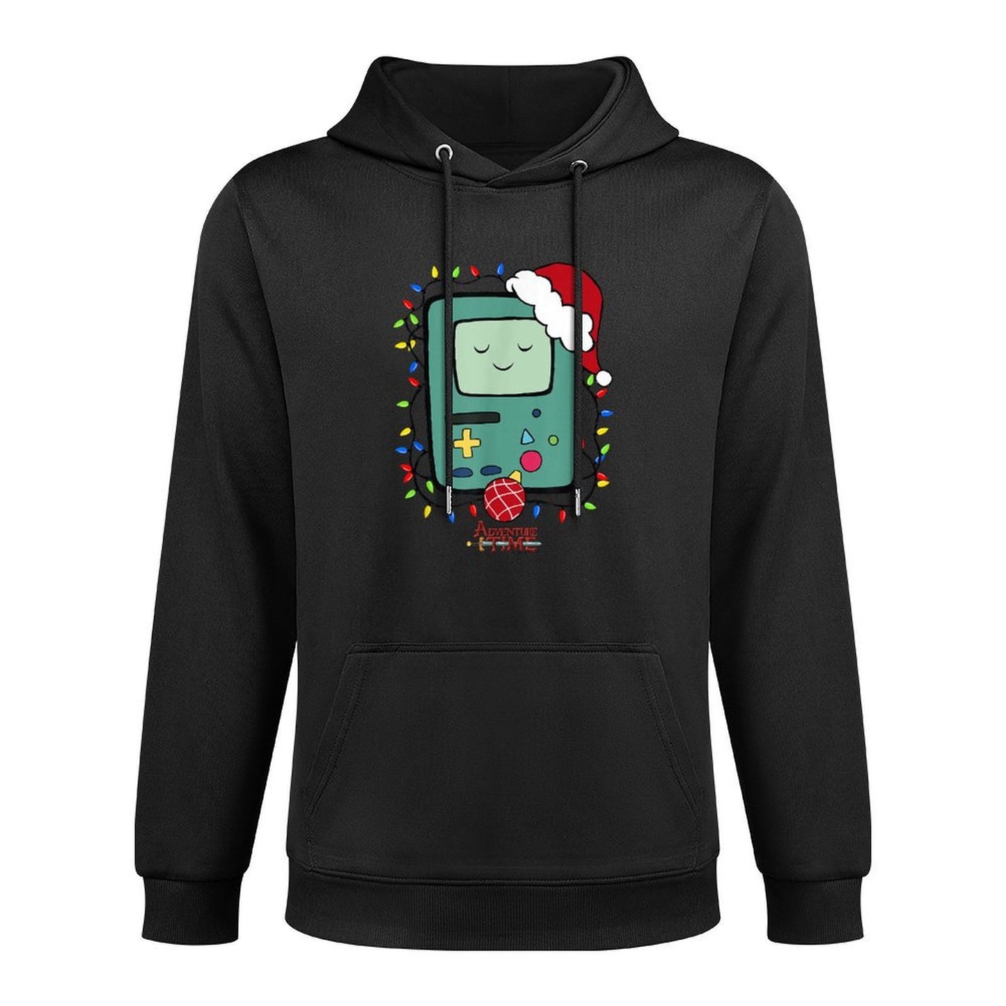 Adventure Time Christmas Light Up BMO Shape Retention Hoodie