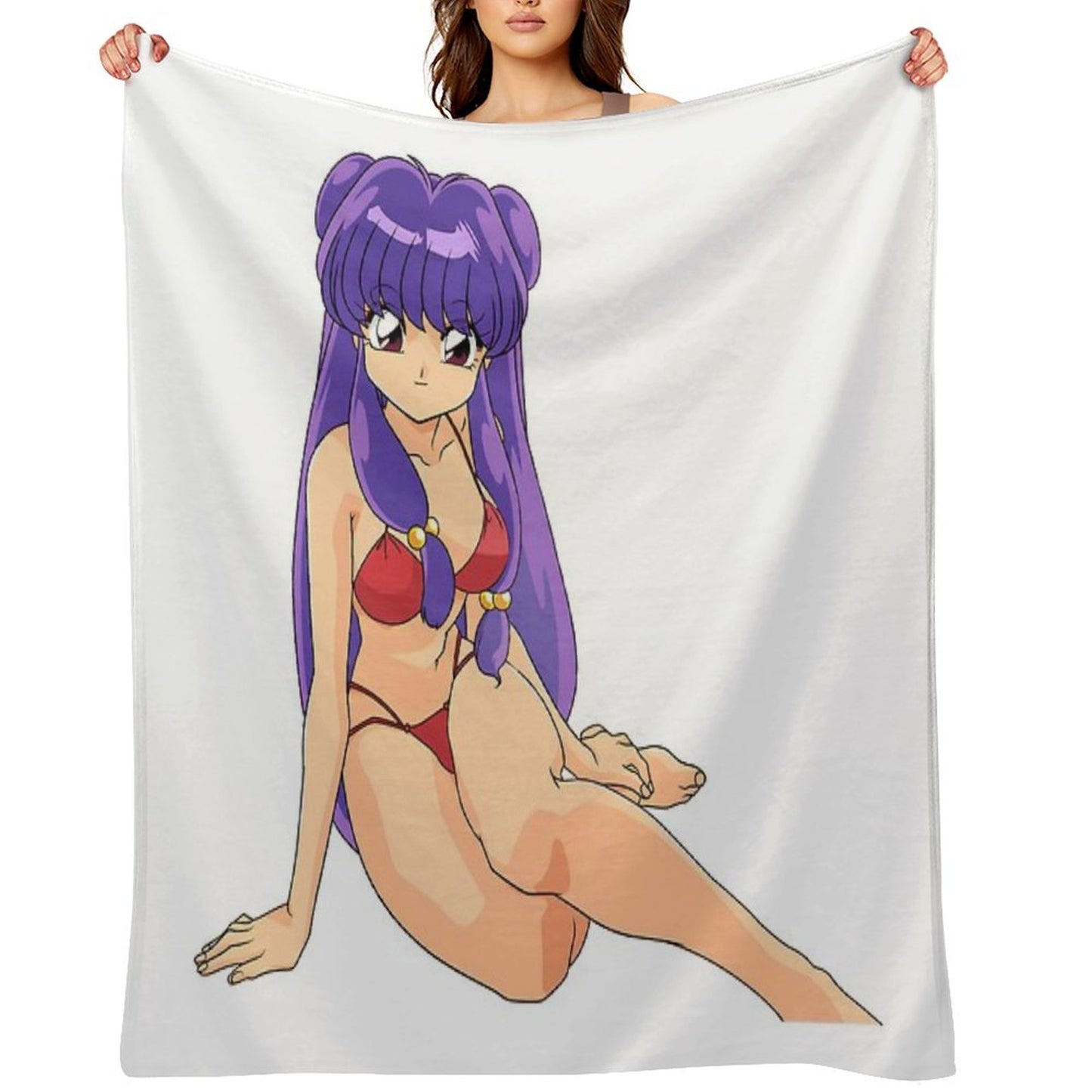 Rank 12 Shampoo Bikini Png HD Throw Blanket