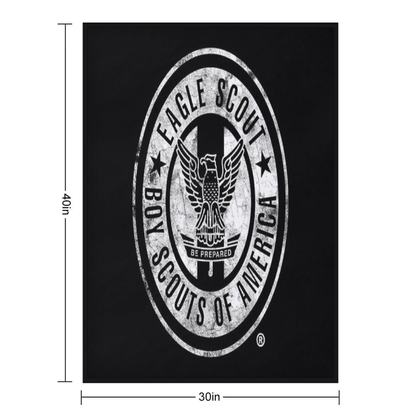 Officially Licensed Eagle Scout Throw Blanket