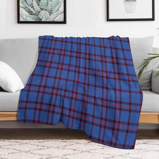 Clan Elliott Tartan Throw Blanket