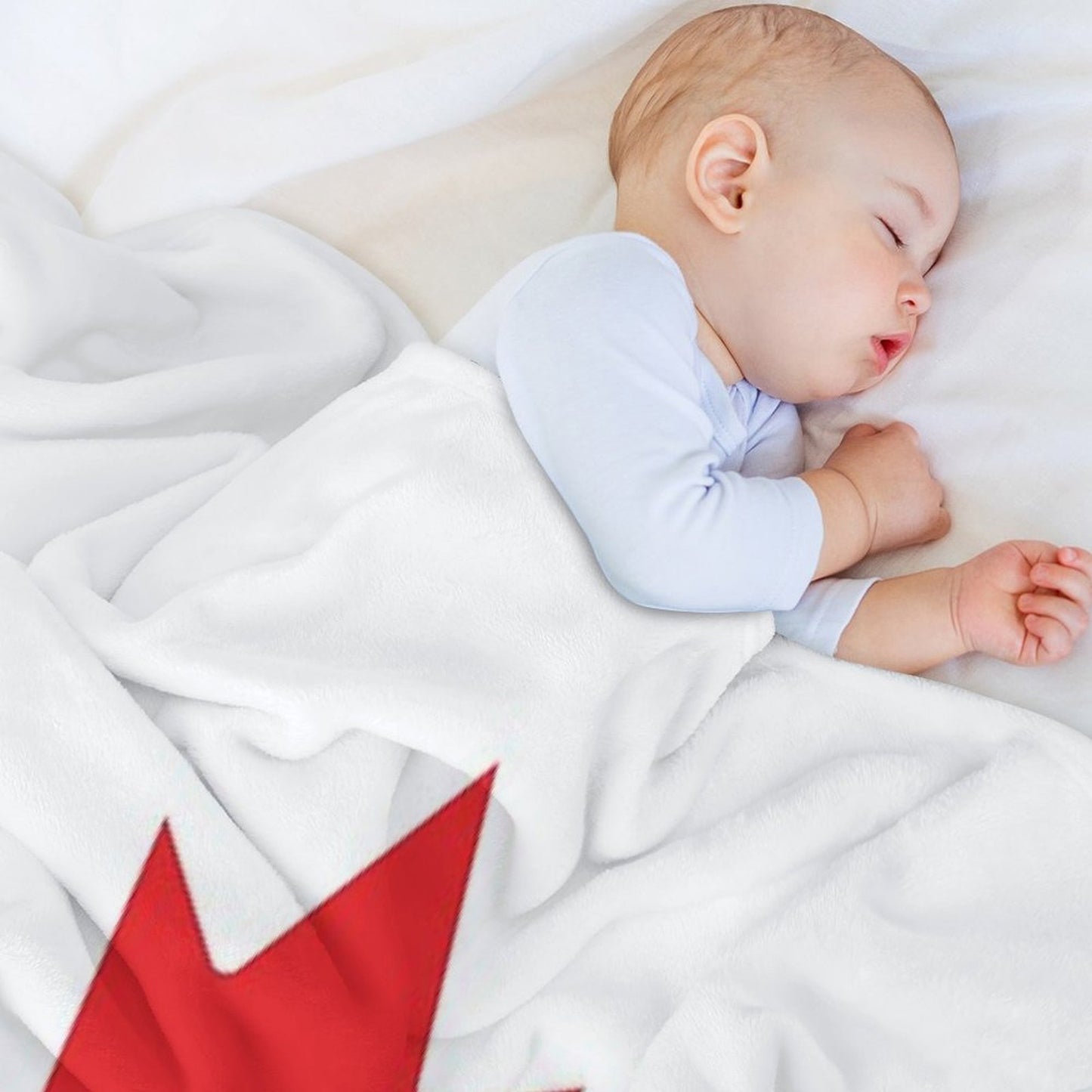 Hockey, Canada Throw Blanket
