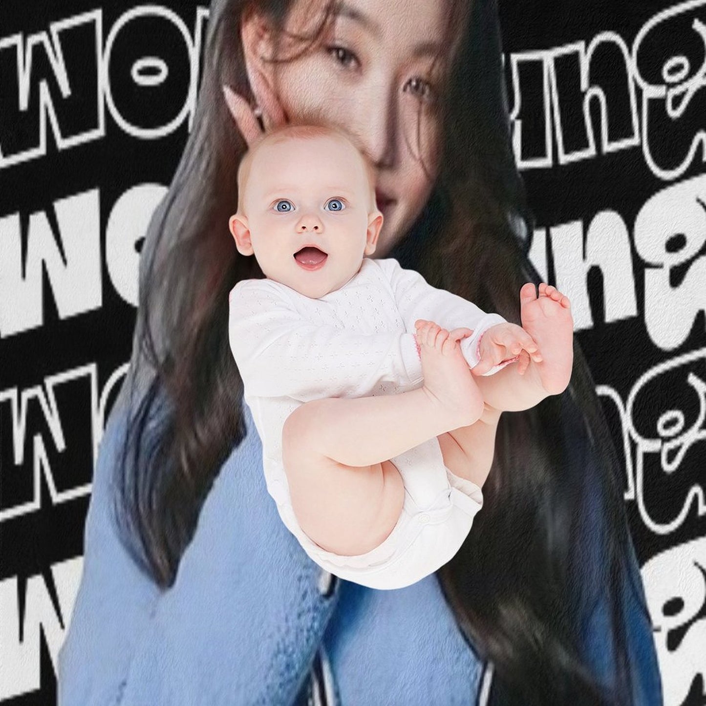 Wonyoung Throw Blanket