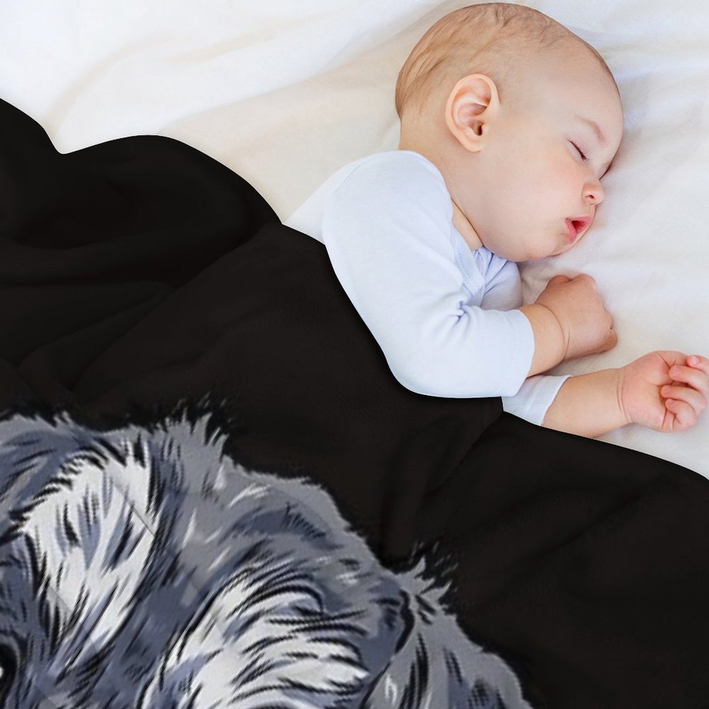 Miniature Schnauzer Throw Blanket