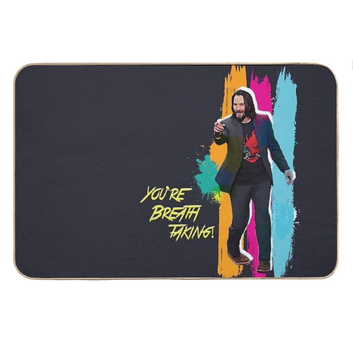 You're Breathtaking Bath Mat