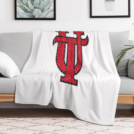 Utampa Glitter Logo Throw Blanket