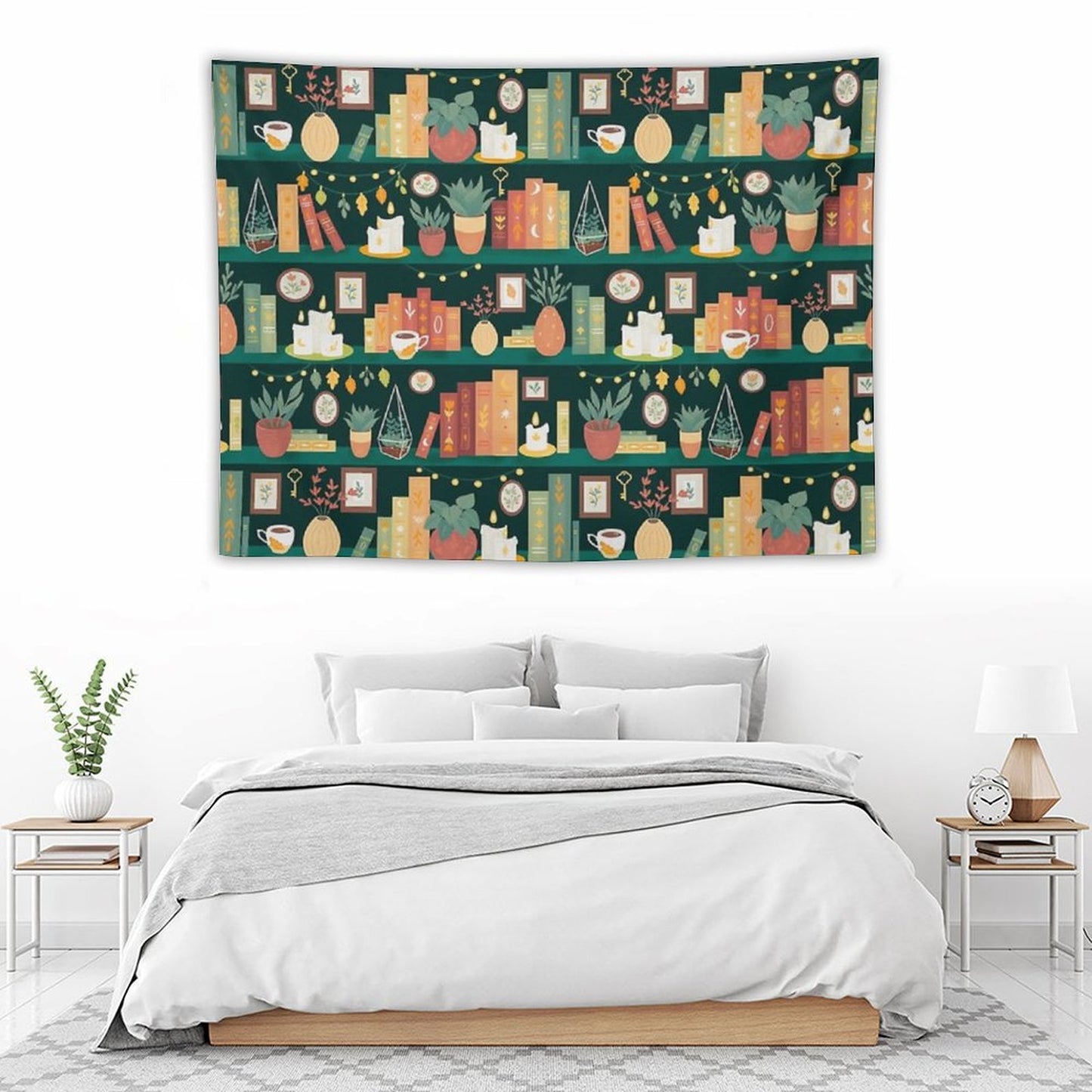 Hygge Library Tapestry