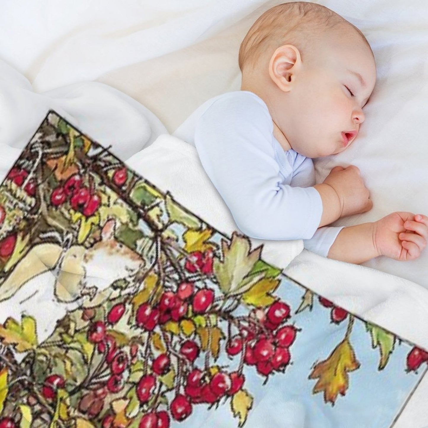 The Blackthorn Bush Throw Blanket