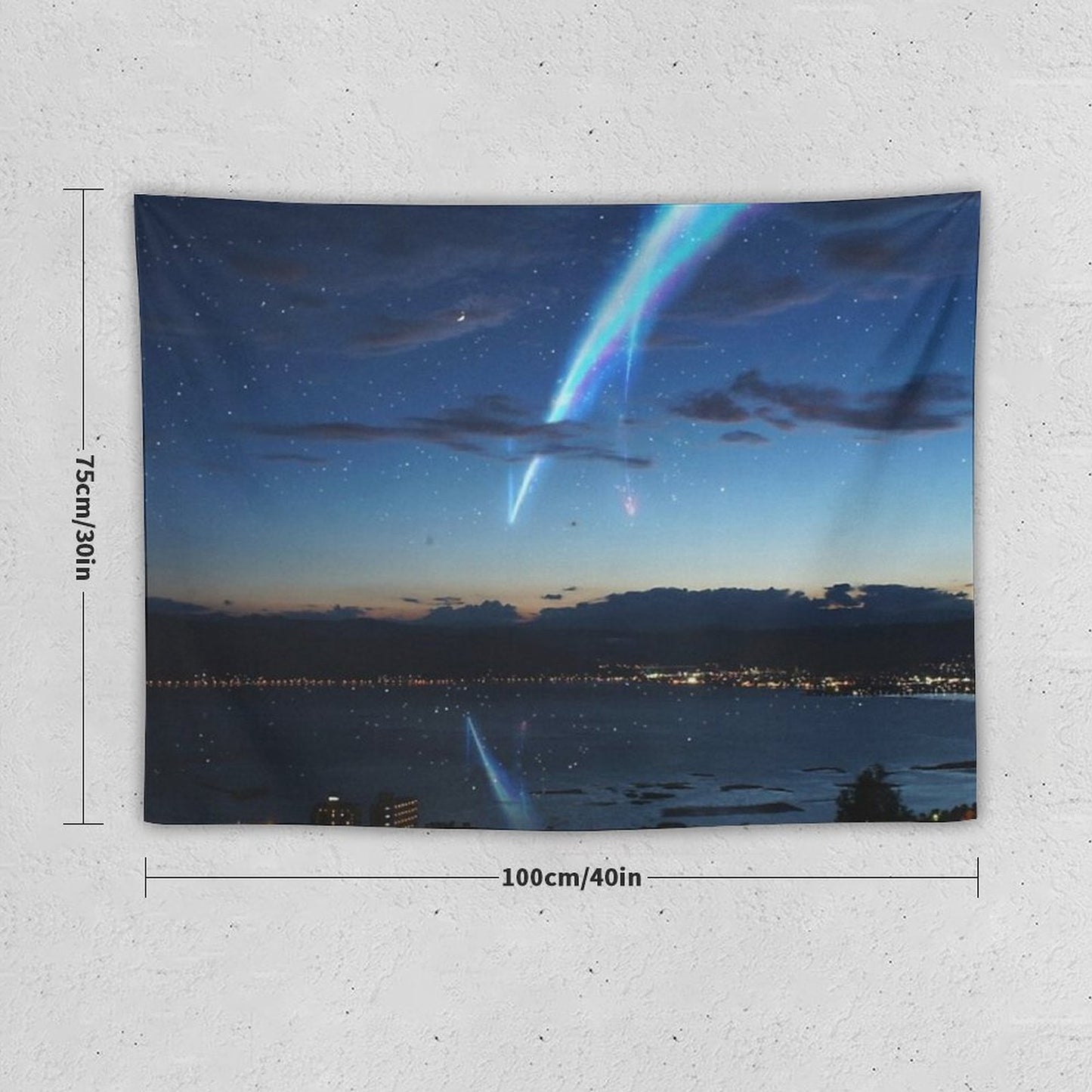 Anime Movie Scenery Tapestry