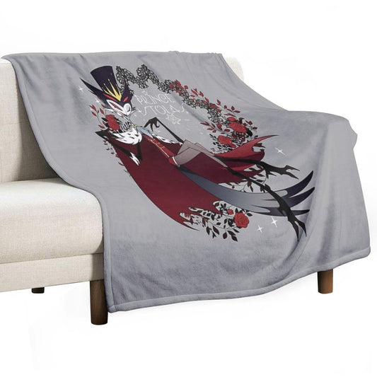 Helluva Boss Stolas Throw Blanket