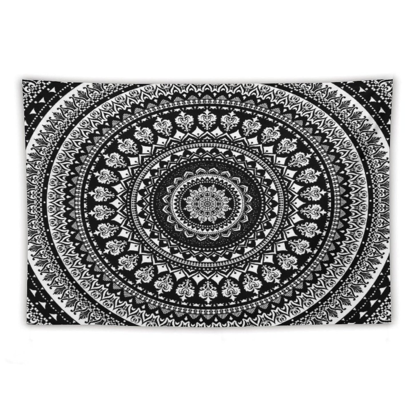 Mandala Monochrome 2 Tapestry