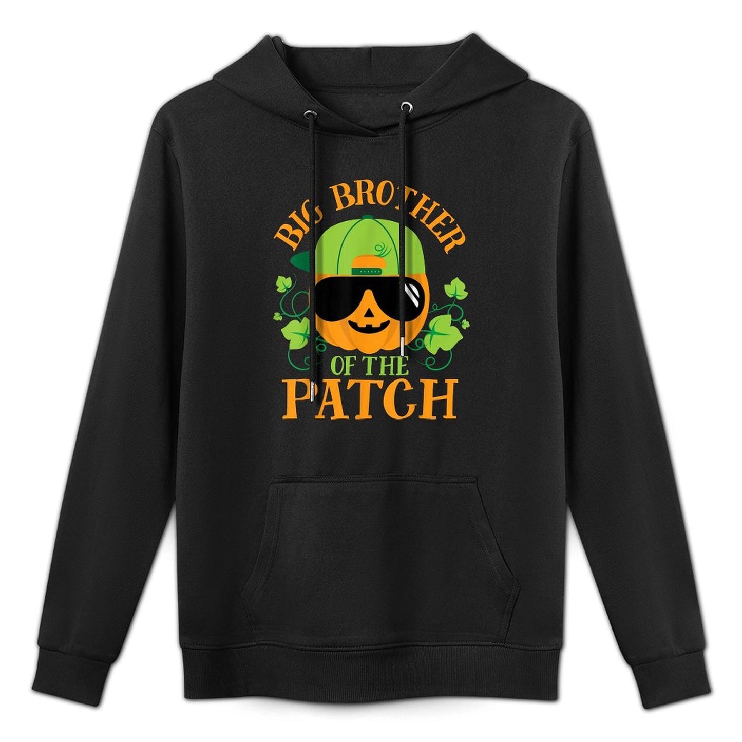 Big Brother Pumpkin Patch Matching Family Boys Halloween Customizable Surface Hoodie