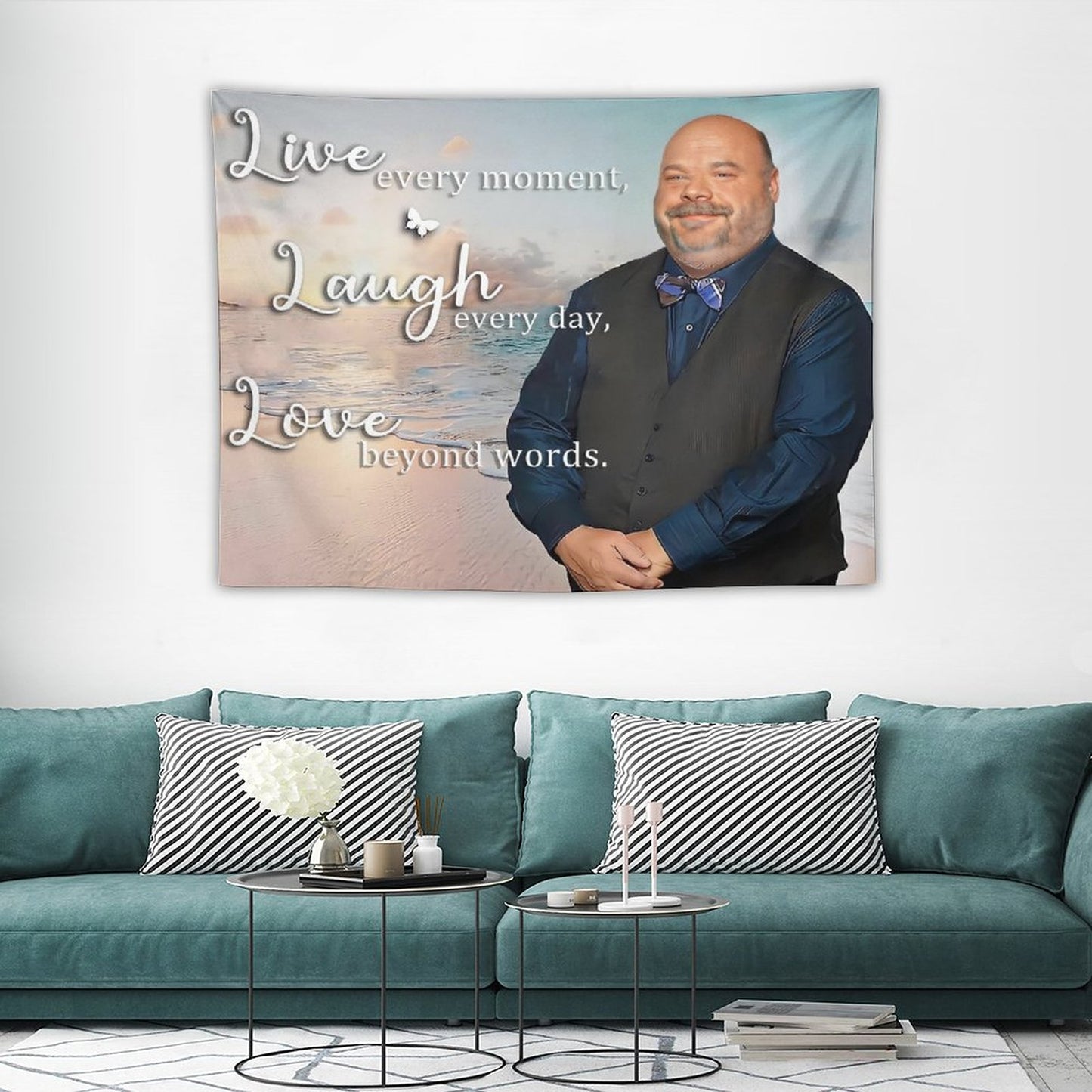 Bertram Live, Laugh, Love Tapestry