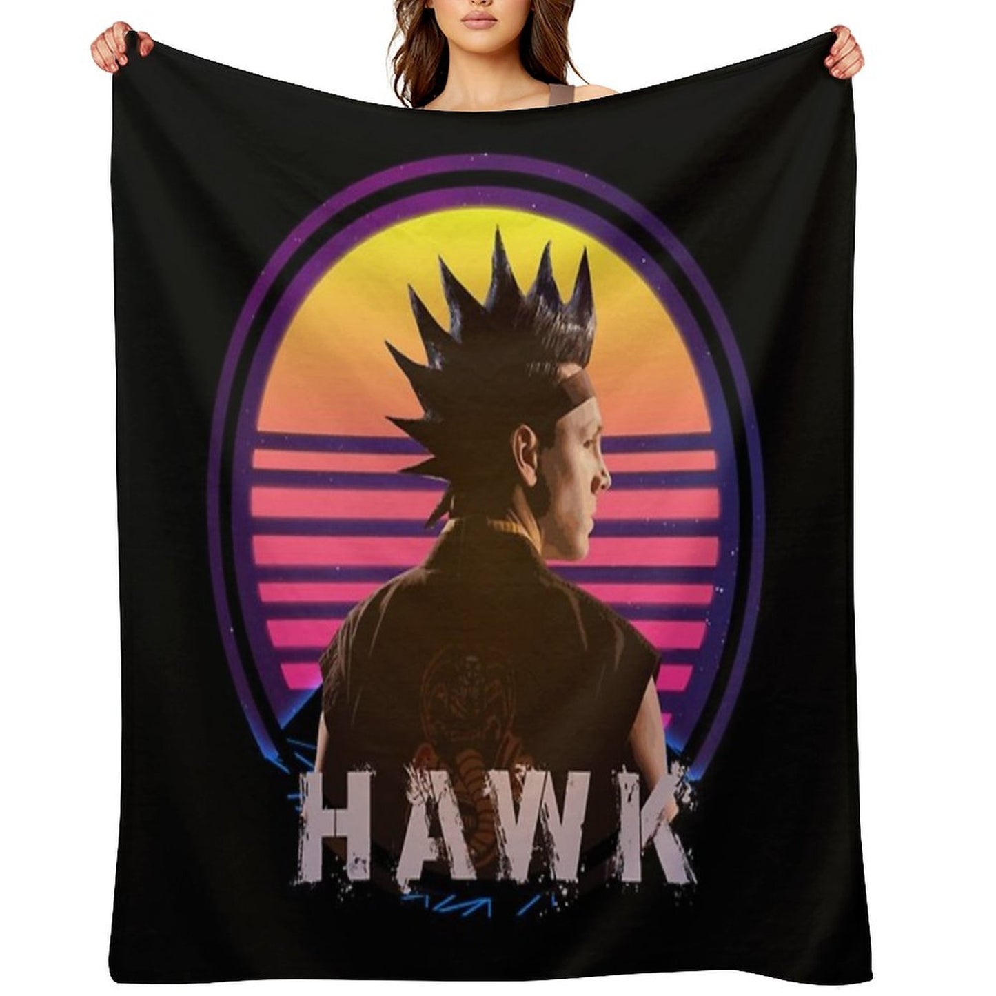 Hawk Shirt Throw Blanket