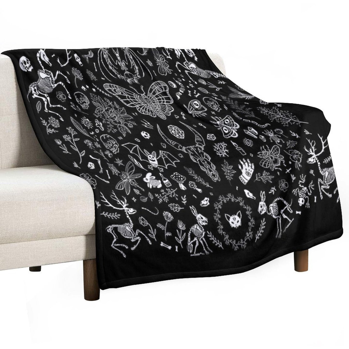 Gothic Tapestry Throw Blanket