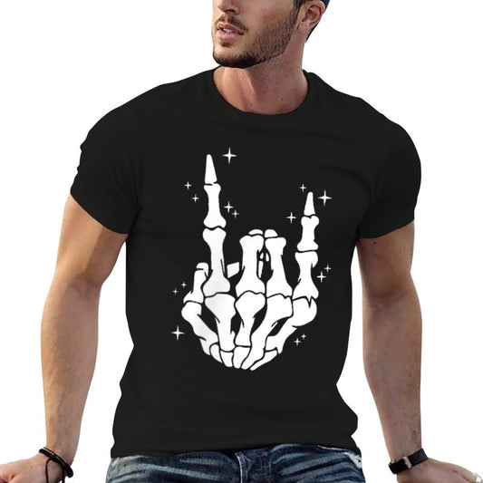 (2 Sided) Skeleton Just A Dad Who Always Came Back With Milk  Odor-resistant T-Shirt