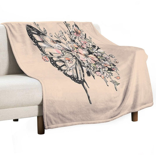 Metamorphora Throw Blanket