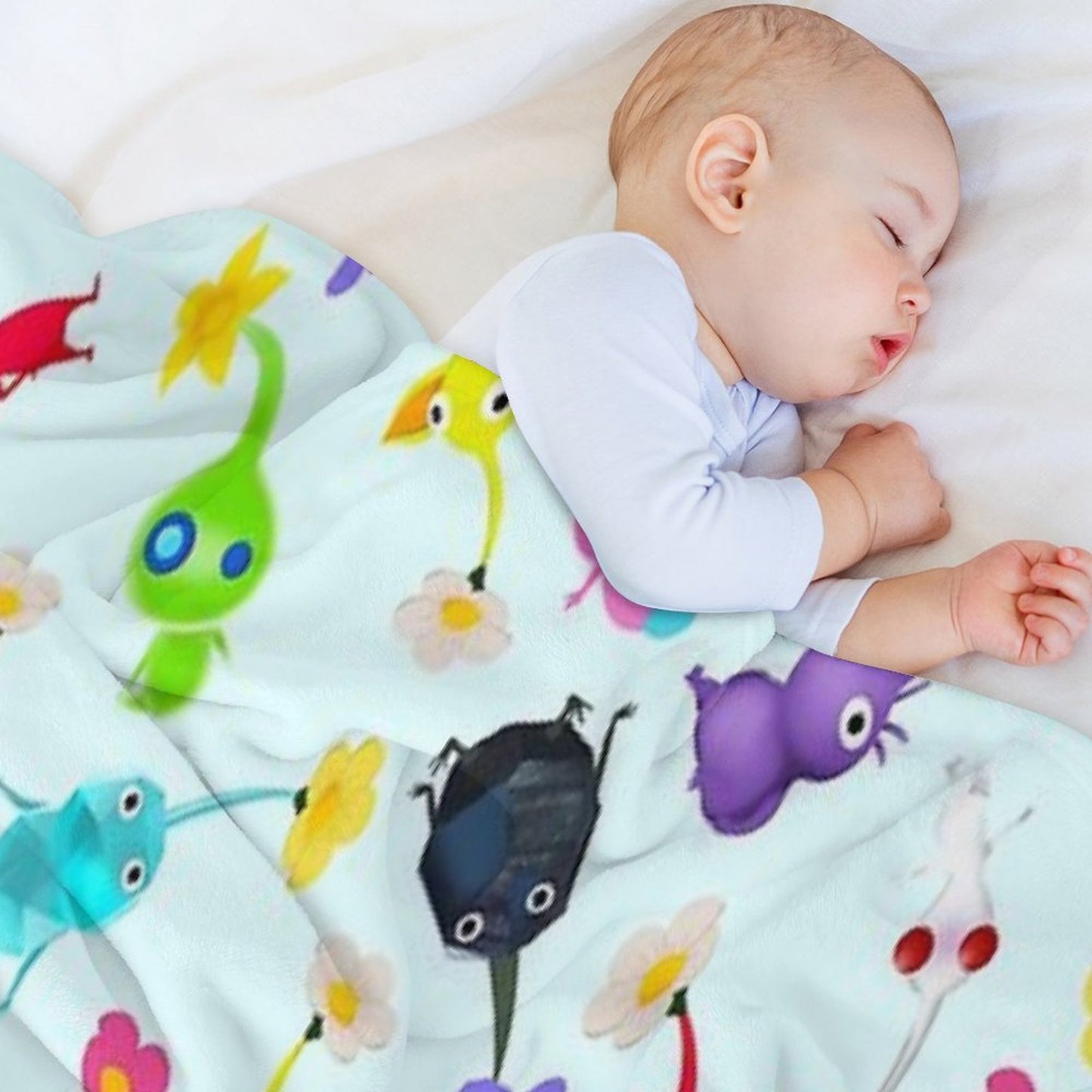 ALL Pikmin Throw Blanket