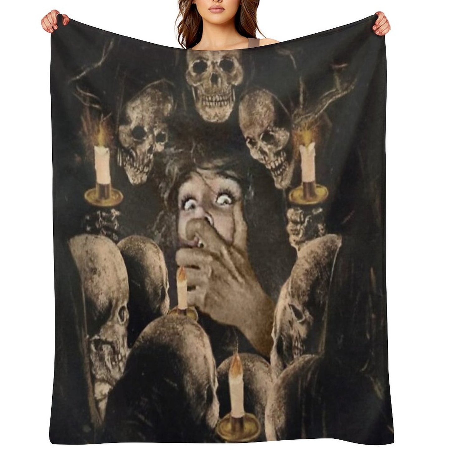 DARK VIGIL⠀ Throw Blanket