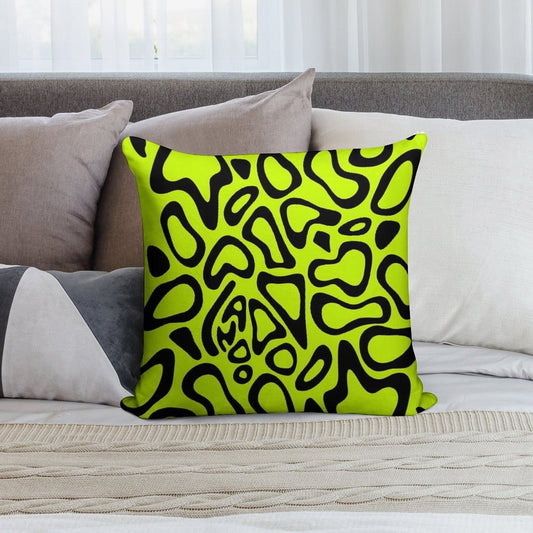 Lando Norris 2024 Helmet Pattern Black Soft Washable Throw Pillow
