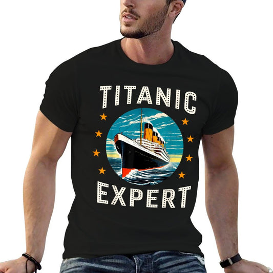 Titanic Expert Funny RMS Titanic Birthday Merch Kids Boys T-Shirt
