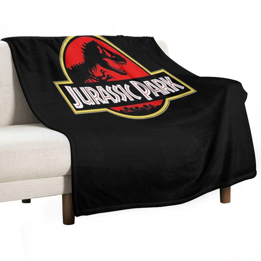 Jurrasic Park Classic Throw Blanket