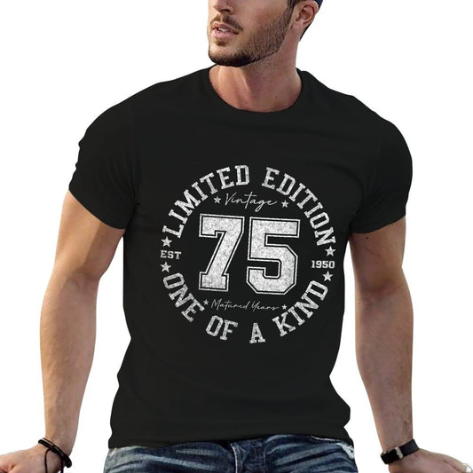 75 Year Old Gifts Vintage 1950 Limited Edition 75th Birthday T-Shirt