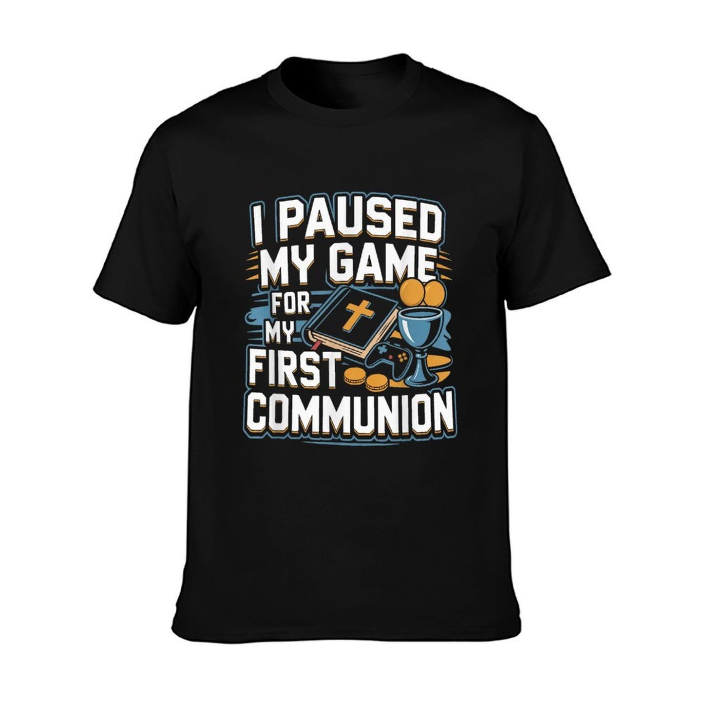 My First Communion Video Game Controllers Boys Girls T-Shirt