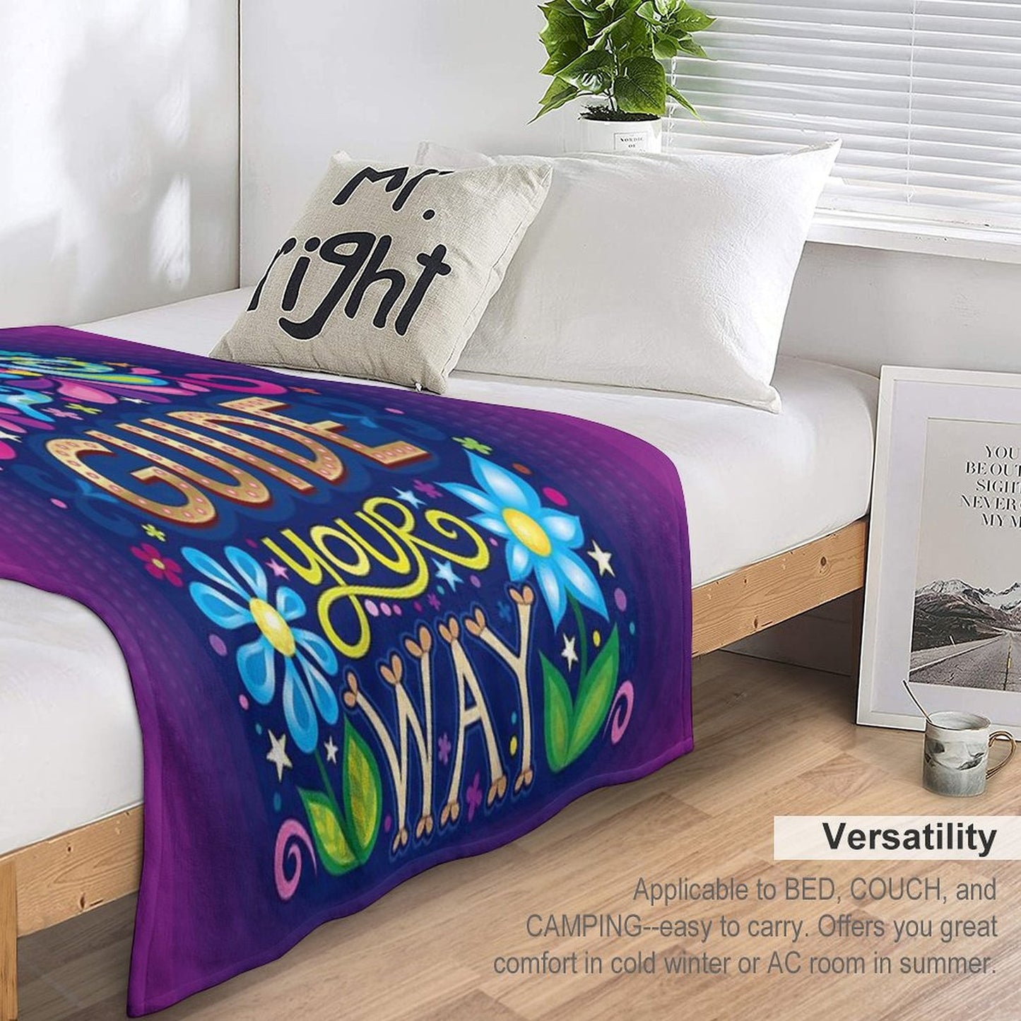 Let Your Dreams Guide Your Way Throw Blanket