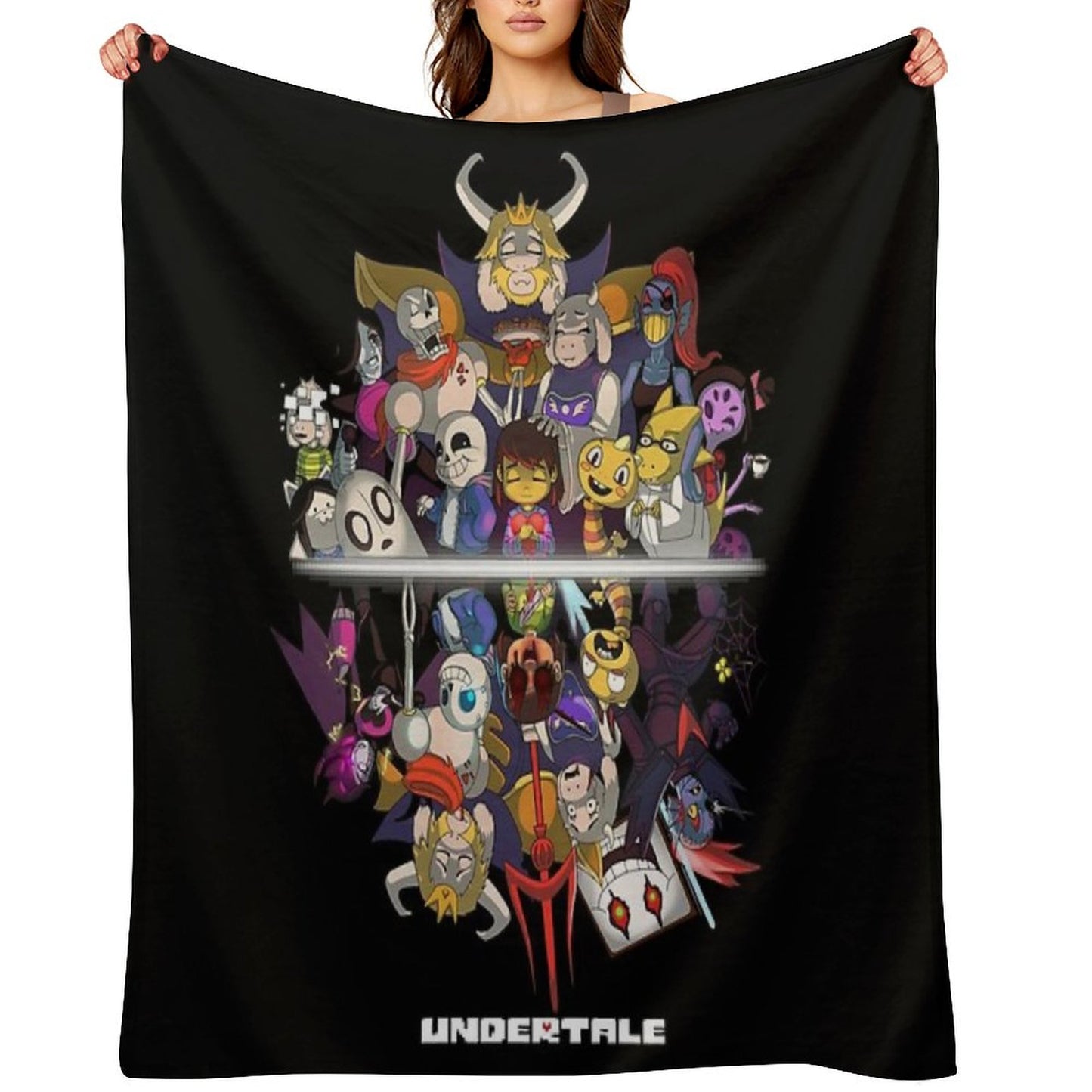 Under Throw Blanket