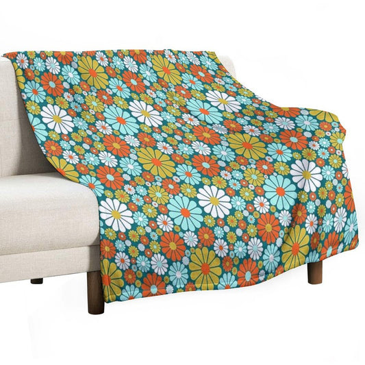 60's Wallpaper One Throw Blanket