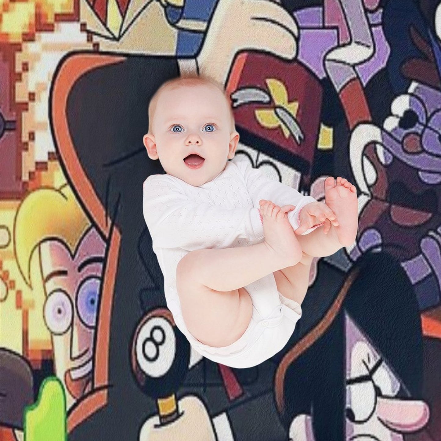 Gravity Falls Throw Blanket