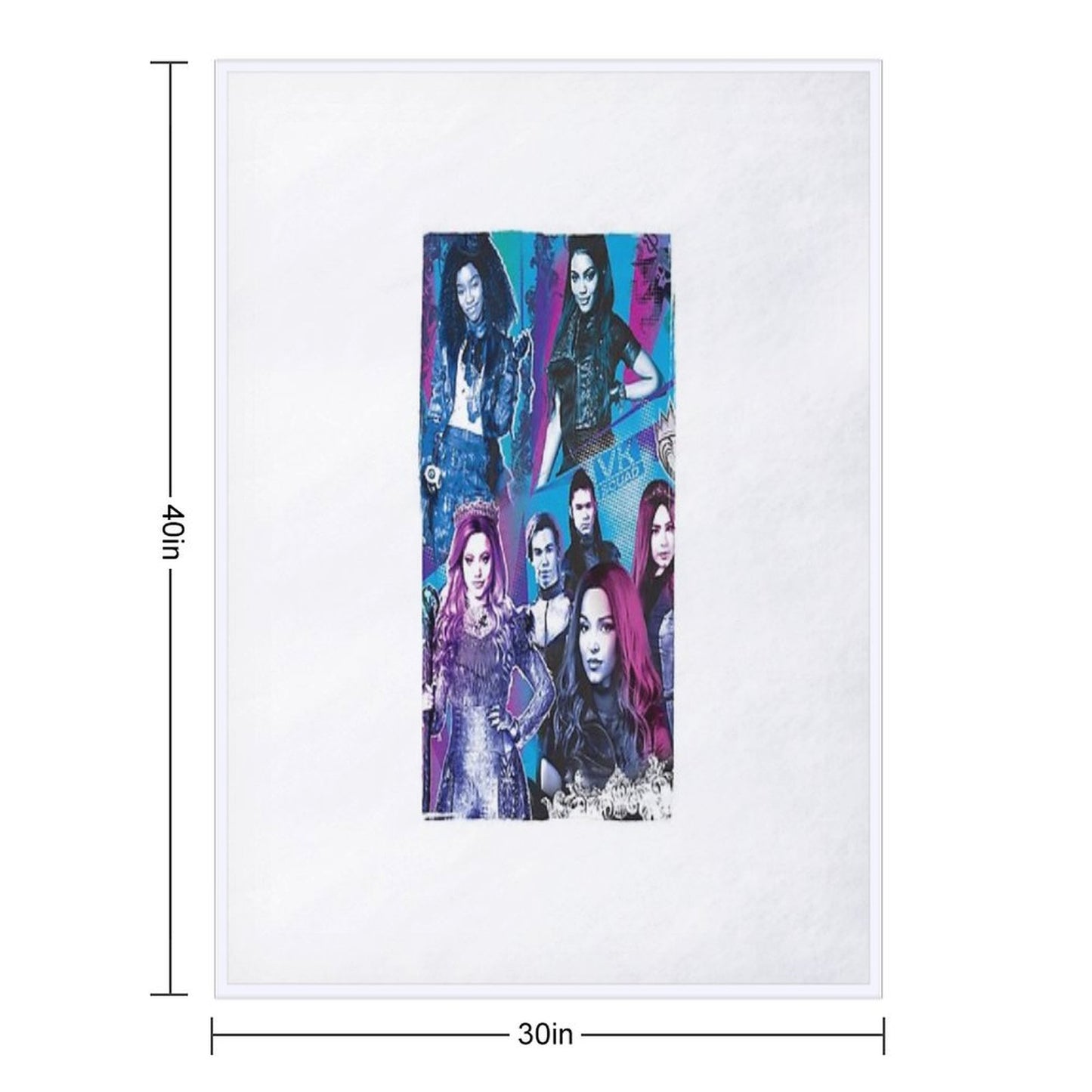 Movie Music Kids Funny Throw Blanket